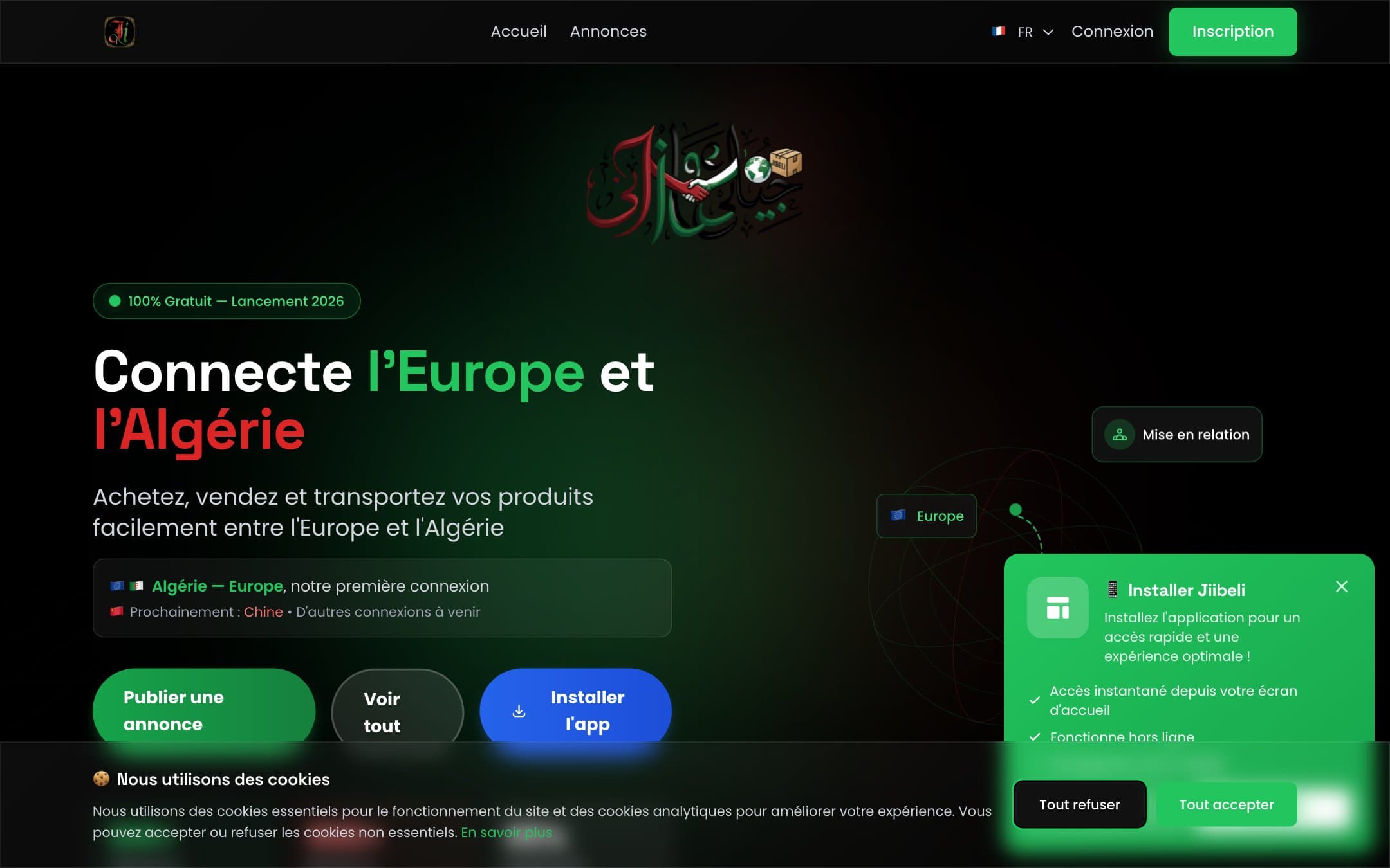 Jiibeli — projet réalisé par Novilisya Solution